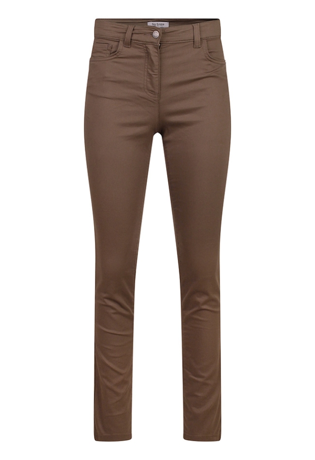 So Soire Dames Lange broeken taupe W20519/Sandra So Soire Dames Lange broeken taupe W20519/Sandra
