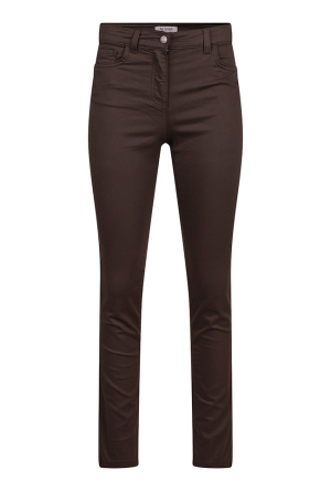 So Soire Dames Lange broeken dark brown W20519/Sandra So Soire Dames Lange broeken dark brown W20519/Sandra