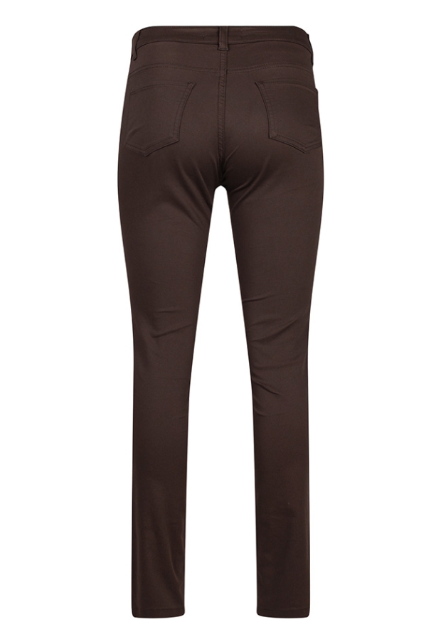 So Soire Dames Lange broeken dark brown W20519/Sandra