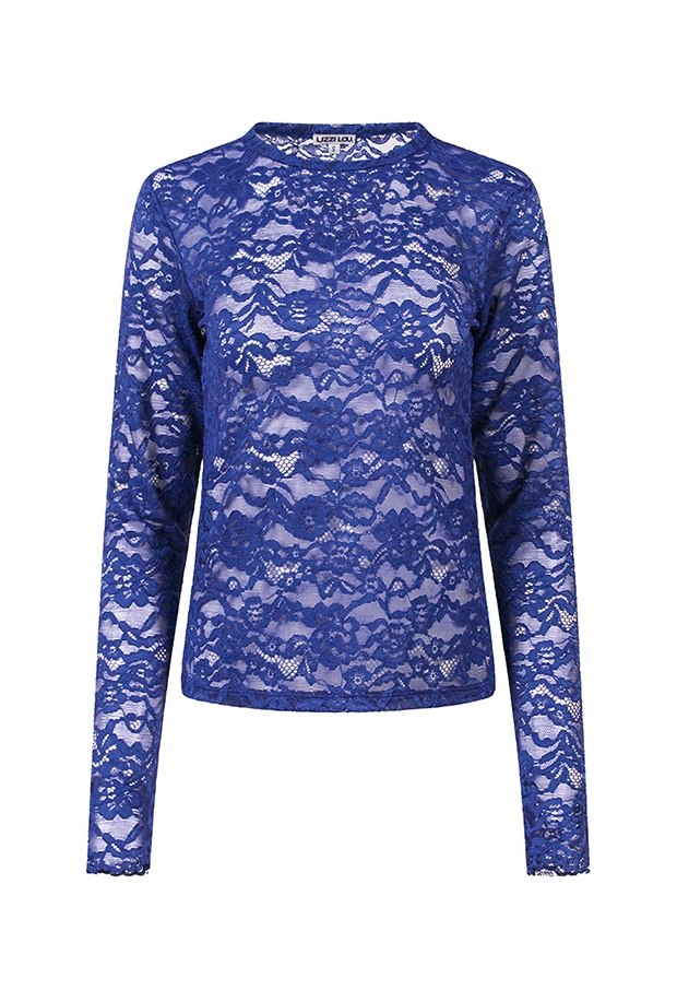 Lizzi Lou Dames Tops lange mouw surf the web W20517/Sophia