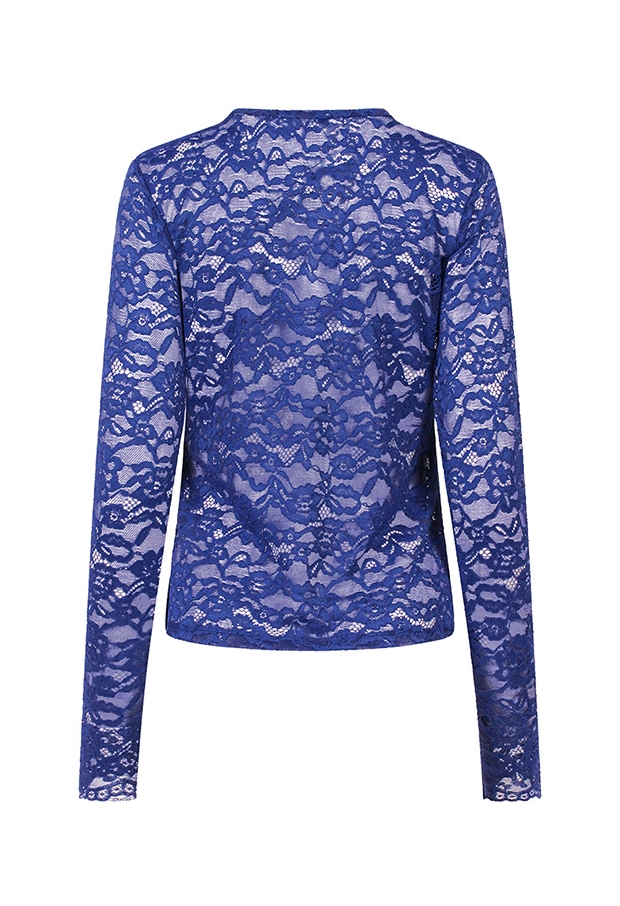 Lizzi Lou Dames Tops lange mouw surf the web W20517/Sophia