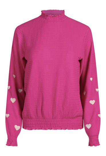 Citylife W20567/Mieke fuchsia rose violet Citylife W20567/Mieke fuchsia rose violet
