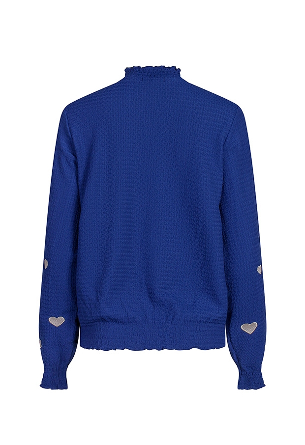 Citylife Dames Tops lange mouw mazarine blue W20567/Mieke Citylife Dames Tops lange mouw mazarine blue W20567/Mieke