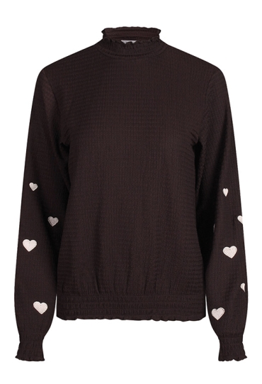 Citylife Dames Shirts & Tops bruin W20567/Mieke