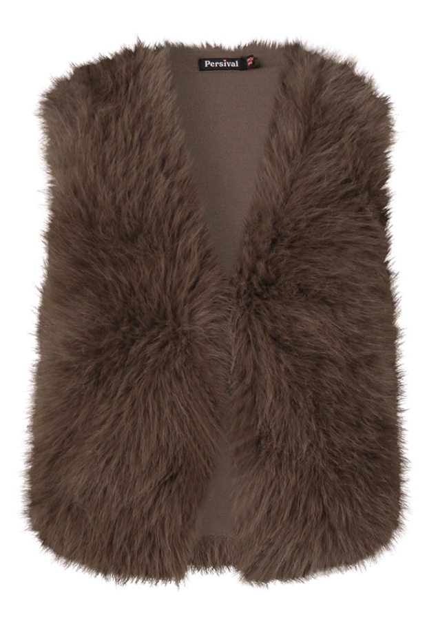 Persival Meisjes Gilets bruin W20255/Sita Persival Meisjes Gilets bruin W20255/Sita
