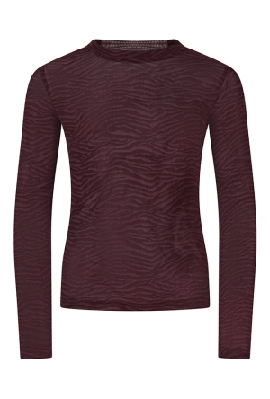 D-zine W20257/Mesha aop Bordeaux  fig