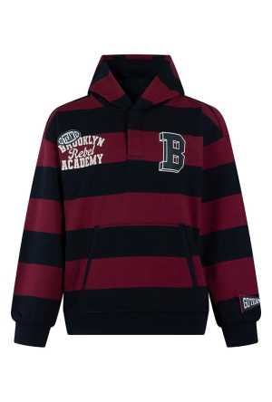 Unlocked Jongens Sweaters 55.BURGUNDY.W26 W20326/3317404