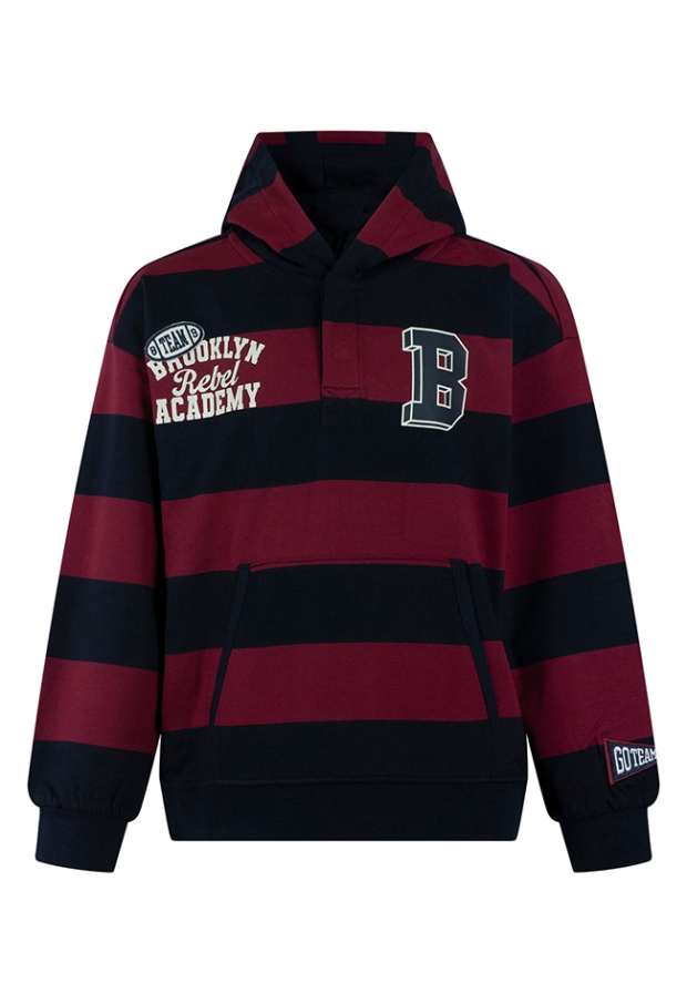 Unlocked Jongens Sweaters 55.BURGUNDY.W26 W20326/3317404