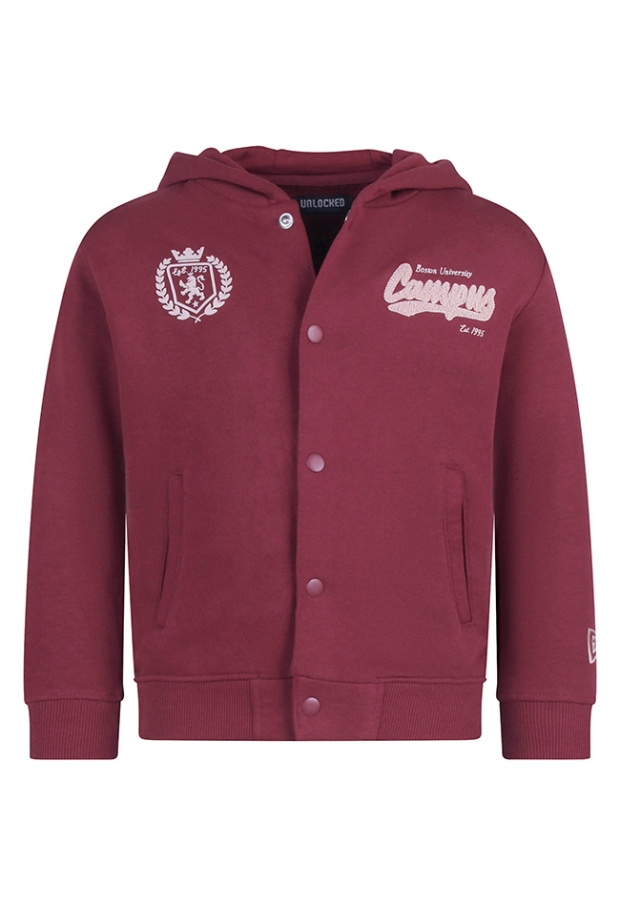 Unlocked Jongens Vesten lange mouw 55.BURGUNDY.W26 W20330/3317406
