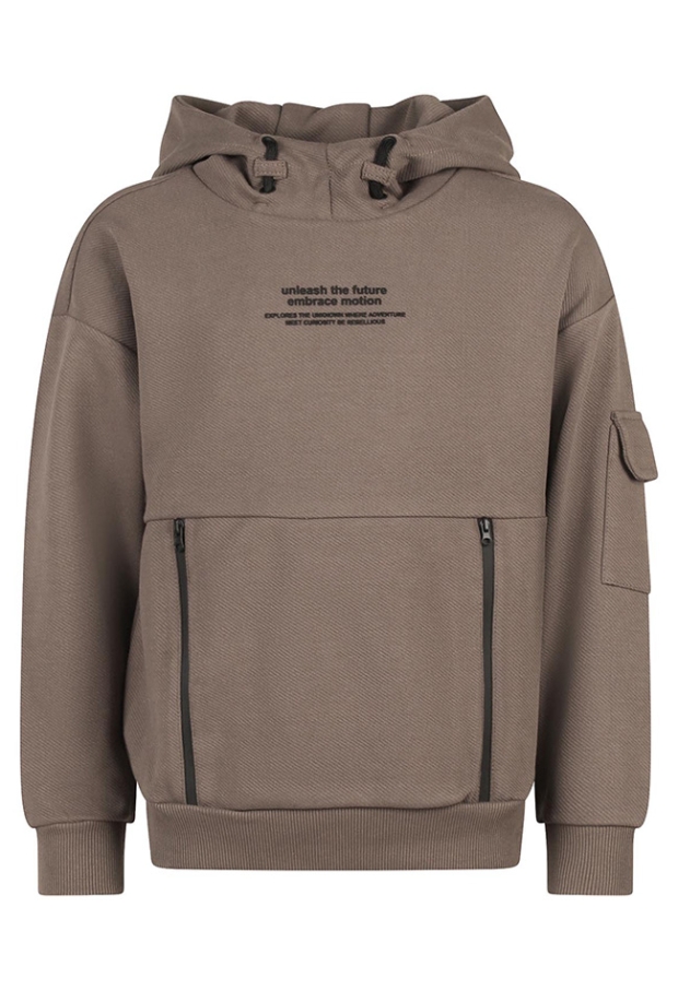Unlocked Jongens Sweaters 65.DARKTAUPE.W26 W20338/3317408