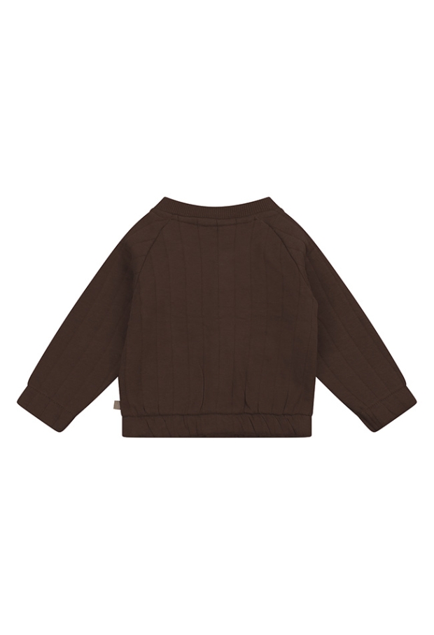 Flinq Newborn Vesten lange mouw 43.BABYBROWN.W26 W20342/3312403