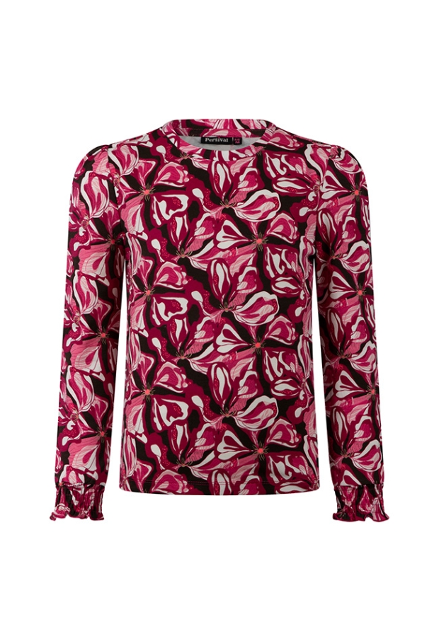 Persival Meisjes T-shirts lange mouw 16.CERISE.W26 W20149/3310612