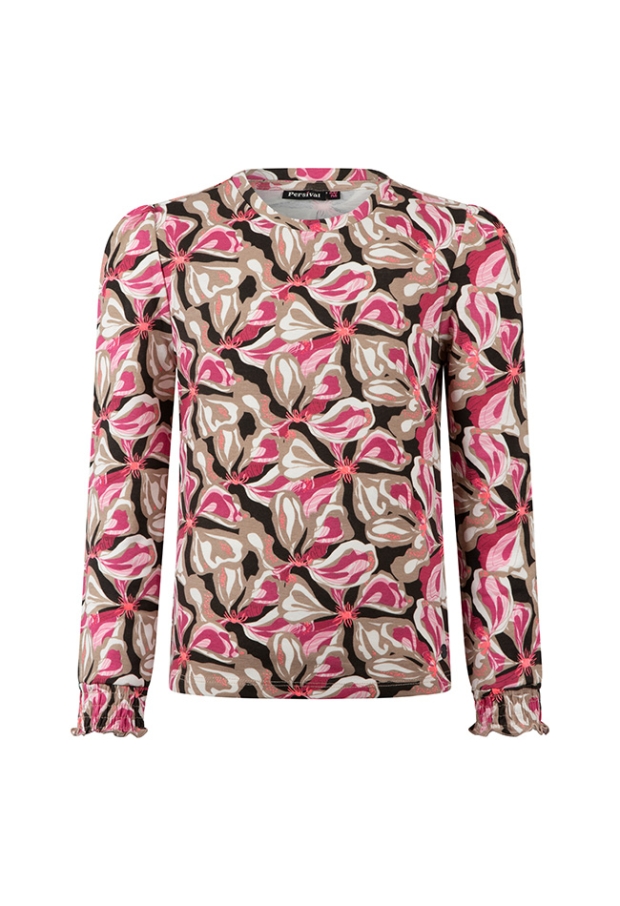 Persival Meisjes T-shirts lange mouw 12.TAUPE.W26 W20149/3310612