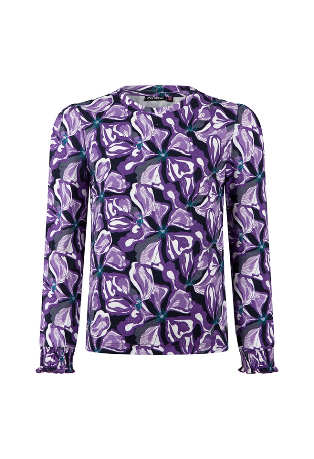 Persival Meisjes T-shirts lange mouw 11.ORCHID.W26 W20149/3310612