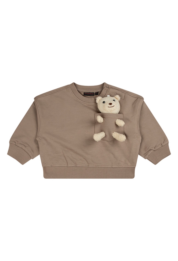 Bakkaboe Baby meisjes Sweaters 12.TAUPE.W26 W20163/3315403