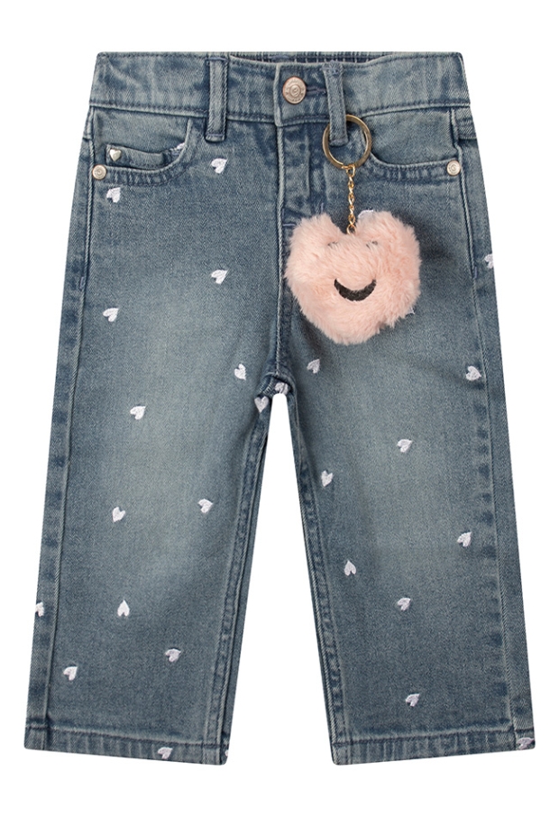 Bakkaboe Baby meisjes Jeans 80.MEDIUMBLUE.W26 W20164/3315202