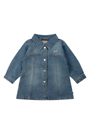 Bakkaboe Baby meisjes Jurken 80.MEDIUMBLUE.W26 W20169/3315703