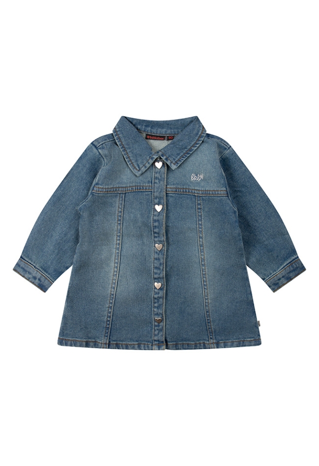 Bakkaboe Baby meisjes Jurken 80.MEDIUMBLUE.W26 W20169/3315703