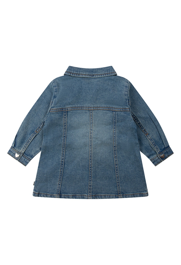 Bakkaboe Baby meisjes Jurken 80.MEDIUMBLUE.W26 W20169/3315703