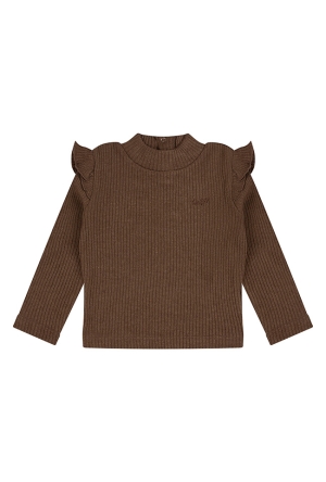 Bakkaboe Baby meisjes Tops lange mouw 07.CHOCO.W26 W20170/3315600