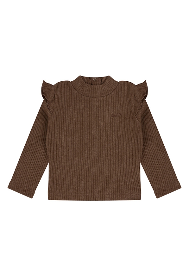 Bakkaboe Baby meisjes Tops lange mouw 07.CHOCO.W26 W20170/3315600 Bakkaboe Baby meisjes Tops lange mouw 07.CHOCO.W26 W20170/3315600