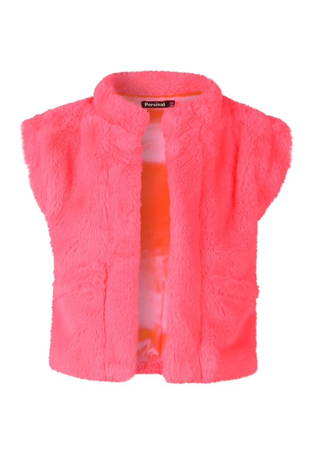 Persival Meisjes Gilets 10.NEONPEACH.W26 W20044/3310500