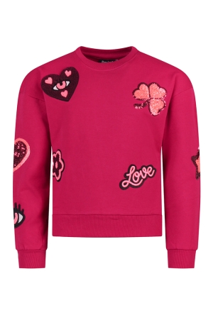 Persival Meisjes Sweaters 16.CERISE.W26 W20052/3310408 Persival Meisjes Sweaters 16.CERISE.W26 W20052/3310408