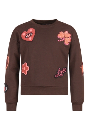 Persival Meisjes Sweaters 07.CHOCO.W26 W20052/3310408