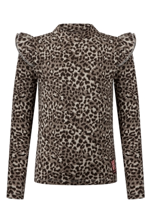 Persival Meisjes T-shirts lange mouw 07.CHOCO.W26 W20068/3310601