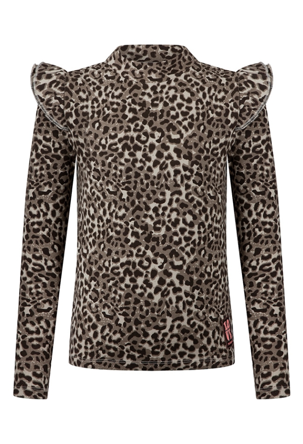 Persival Meisjes T-shirts lange mouw 07.CHOCO.W26 W20068/3310601 Persival Meisjes T-shirts lange mouw 07.CHOCO.W26 W20068/3310601