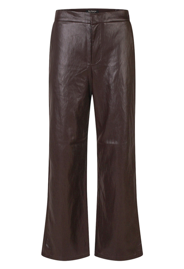 So Soire Dames Lange broeken dark brown W20500/Rosalinde So Soire Dames Lange broeken dark brown W20500/Rosalinde