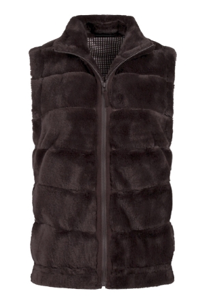 So Soire Dames Bodywarmers dark brown W20503/Amelie So Soire Dames Bodywarmers dark brown W20503/Amelie