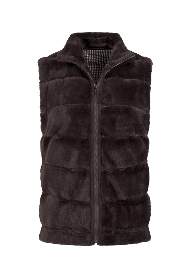 So Soire Dames Bodywarmers dark brown W20503/Amelie So Soire Dames Bodywarmers dark brown W20503/Amelie