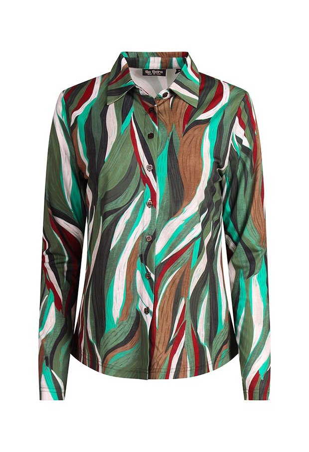 So Soire Dames Blouses army W20506/Zita So Soire Dames Blouses army W20506/Zita