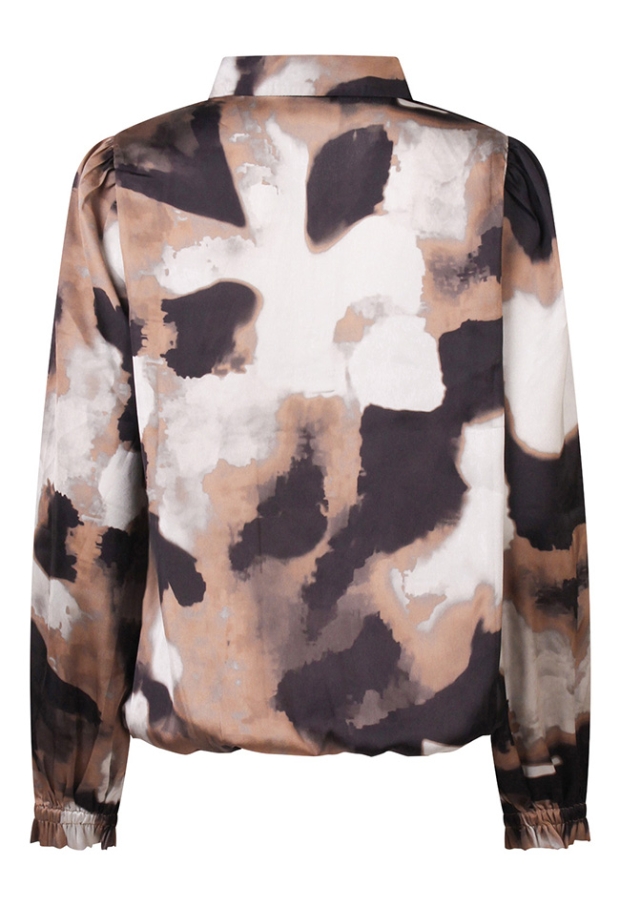 So Soire Dames Blouses camel W20509/Catootje So Soire Dames Blouses camel W20509/Catootje