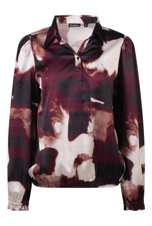 So Soire Dames Blouses burgundy W20509/Catootje So Soire Dames Blouses burgundy W20509/Catootje