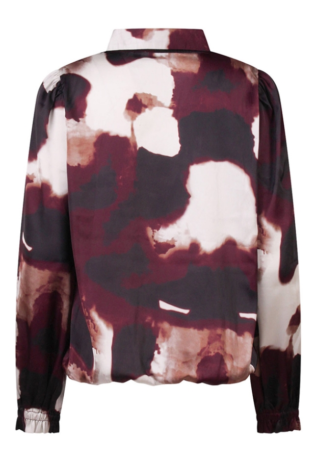 So Soire Dames Blouses burgundy W20509/Catootje So Soire Dames Blouses burgundy W20509/Catootje