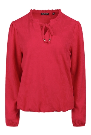 So Soire Dames Tops lange mouw pink W20575/Berdien So Soire Dames Tops lange mouw pink W20575/Berdien
