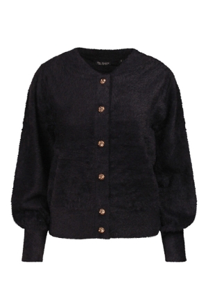So Soire Dames Vesten lange mouw black W20577/Manita