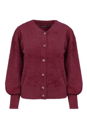So Soire Dames Vesten lange mouw lt burgundy W20577/Manita So Soire Dames Vesten lange mouw lt burgundy W20577/Manita
