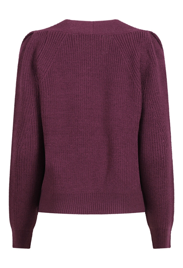 So Soire Dames Vesten lange mouw purper W20579/Alike So Soire Dames Vesten lange mouw purper W20579/Alike
