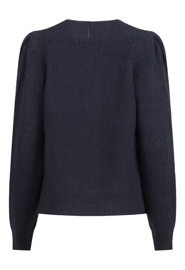 So Soire Dames Vesten lange mouw navy W20579/Alike