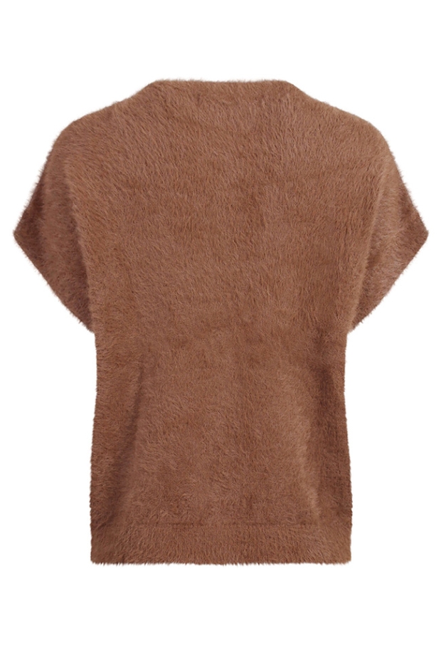 So Soire Dames Gilets dk cognac W20580/Rosia So Soire Dames Gilets dk cognac W20580/Rosia