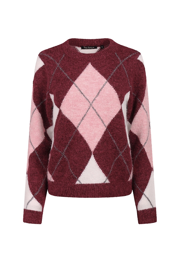 So Soire Dames Truien lt burgundy W20581/Nandy So Soire Dames Truien lt burgundy W20581/Nandy
