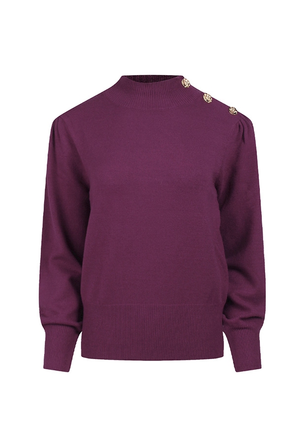 So Soire Dames Truien purper W20582/Moniek So Soire Dames Truien purper W20582/Moniek