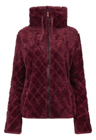 Citylife Dames Vesten lange mouw burgundy W20375/LSW-65384