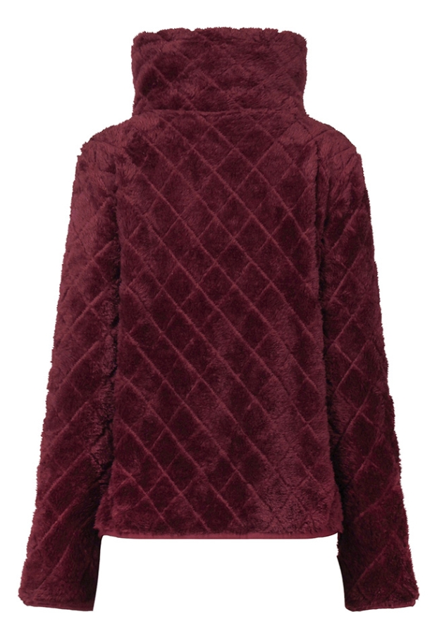 Citylife Dames Vesten lange mouw burgundy W20375/LSW-65384 Citylife Dames Vesten lange mouw burgundy W20375/LSW-65384
