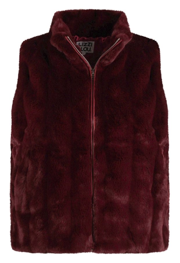 Lizzi Lou Dames Bodywarmers bordeaux W20378/LJ-66189 Lizzi Lou Dames Bodywarmers bordeaux W20378/LJ-66189