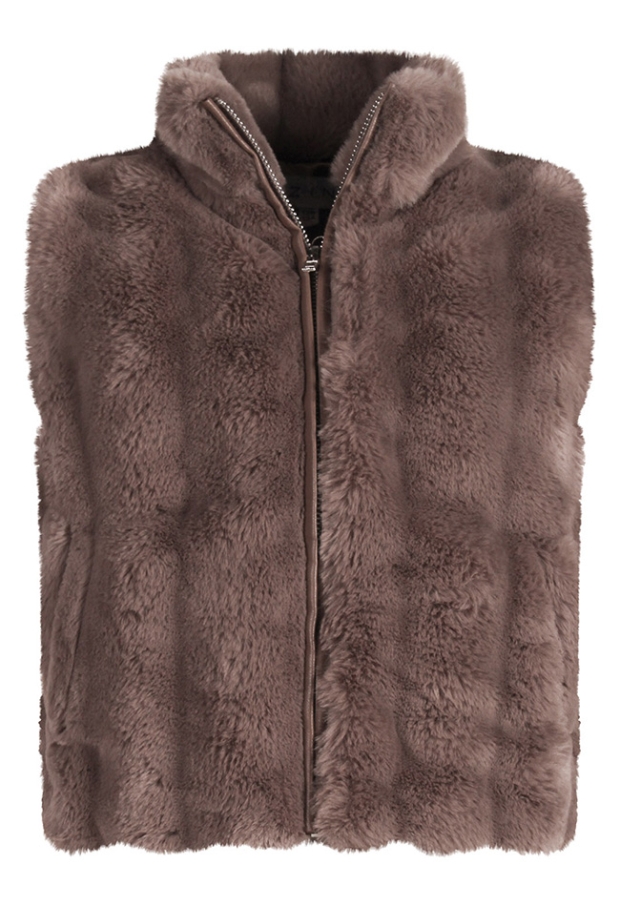 D-zine Meisjes Bodywarmers shitake W20379/GJ-83694 D-zine Meisjes Bodywarmers shitake W20379/GJ-83694