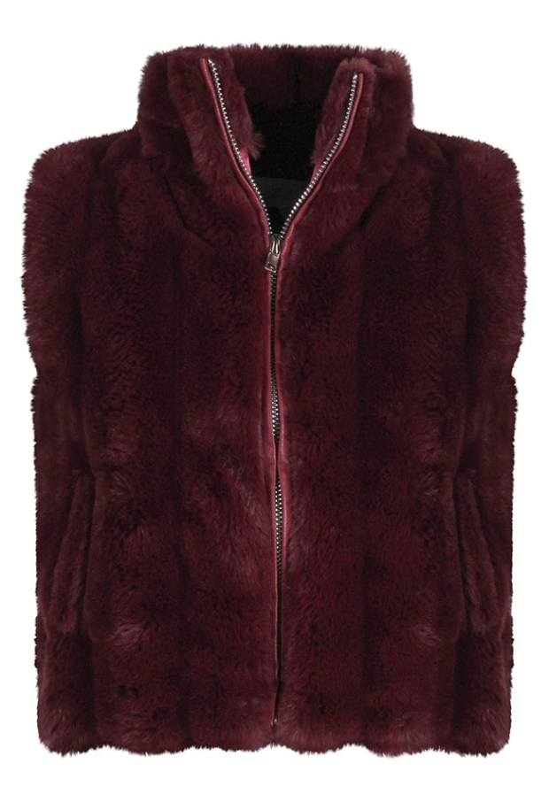 D-zine Meisjes Bodywarmers bordeaux W20379/GJ-83694 D-zine Meisjes Bodywarmers bordeaux W20379/GJ-83694